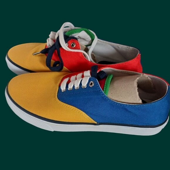 XSperry Top-Sider Noah Mens Colorblock Canvas Sneakers Size 6M multicolors - Picture 3 of 9